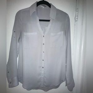 Express Slim Fit Portofino Shirt